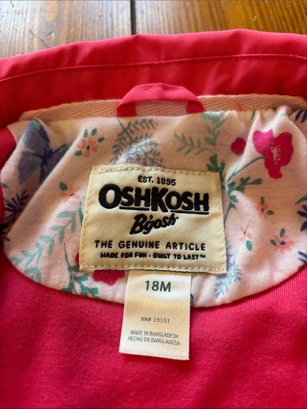 OshKosh Bgosh pink double